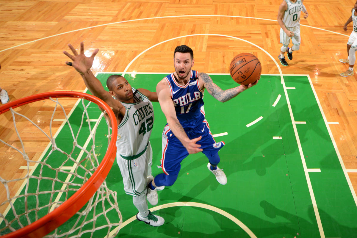 Photos: J.J. Redick hosts basketball camp for area children