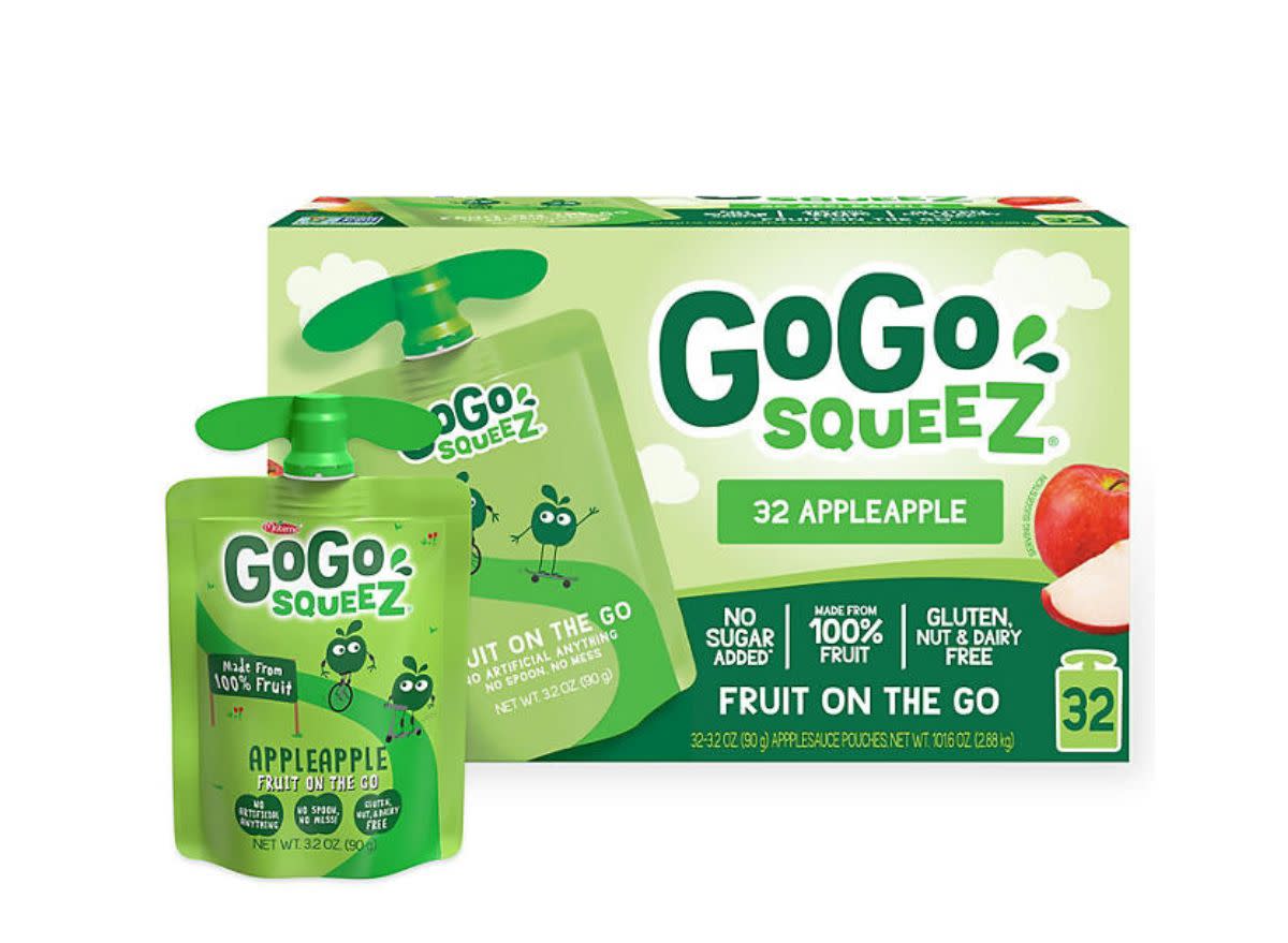 GoGo SqueezZ Applesauce Pouches