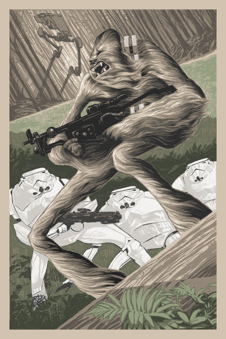 Attack Position, 2010 (Limited-edition Mondo screen print)