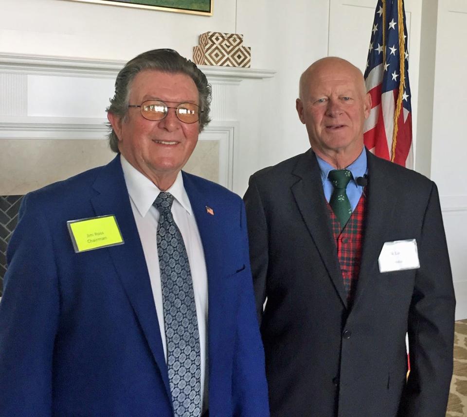 Golf course architect Erik Larsen (right) sees the ball issue from two perspectives: as a handicap player and as an architect.