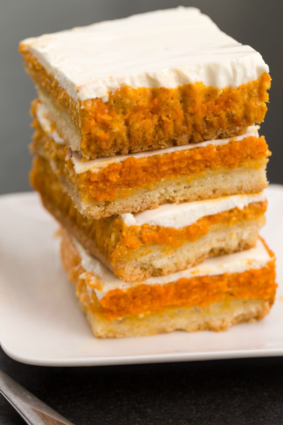 Pumpkin Cheesecake Layer Bars