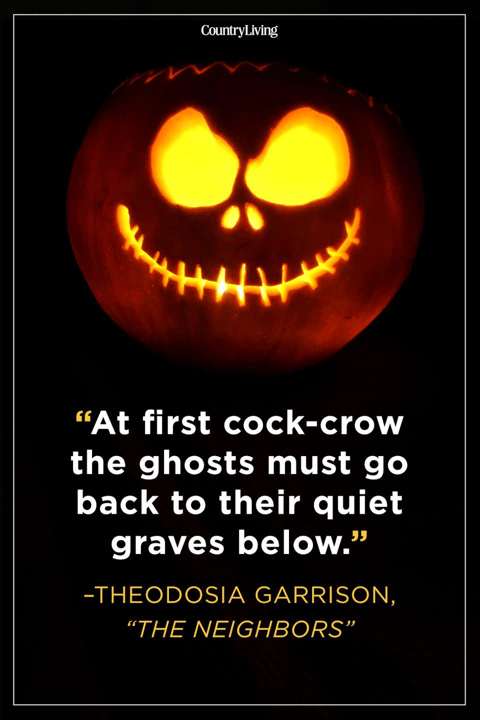 <p>"At first cock-crow the ghosts must go back to their quiet graves below.”</p>
