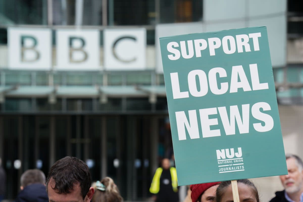 The BBC is planning to cut local radio content by more than half  (James Manning / PA)