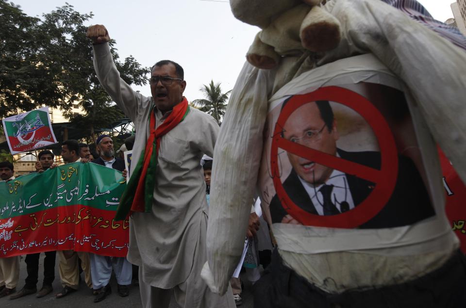 Anti-Charlie rally in Pakistan