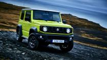 <p>For the latest generation of Jimny, Suzuki took inspiration from the original model. The boxy, straight lines, upright grille and round headlights all hark back to the first Suzuki 4x4.</p>