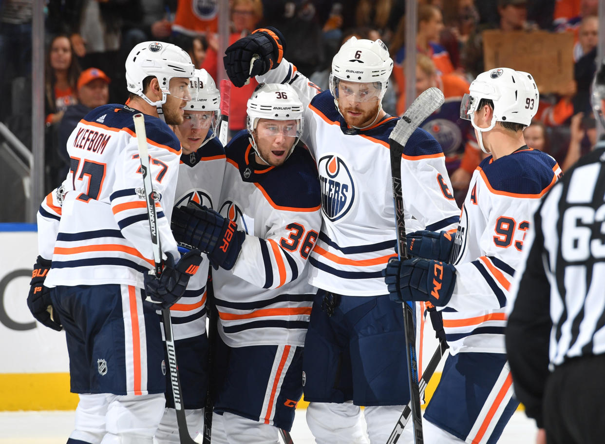 The Edmonton Oilers are&nbsp;so beloved by their fans that it took&nbsp;a divorce court decree to figure out how to share one set of season tickets. (Photo: Andy Devlin via Getty Images)