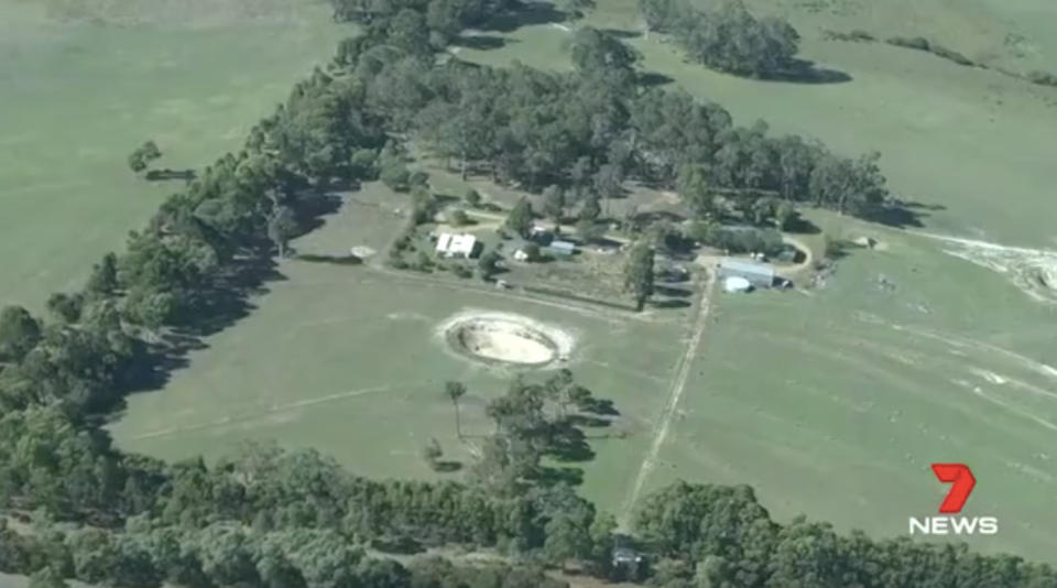 Seven people found dead in a suspected murder-suicide at this rural property south of Perth on Friday morning. Source: 7 News