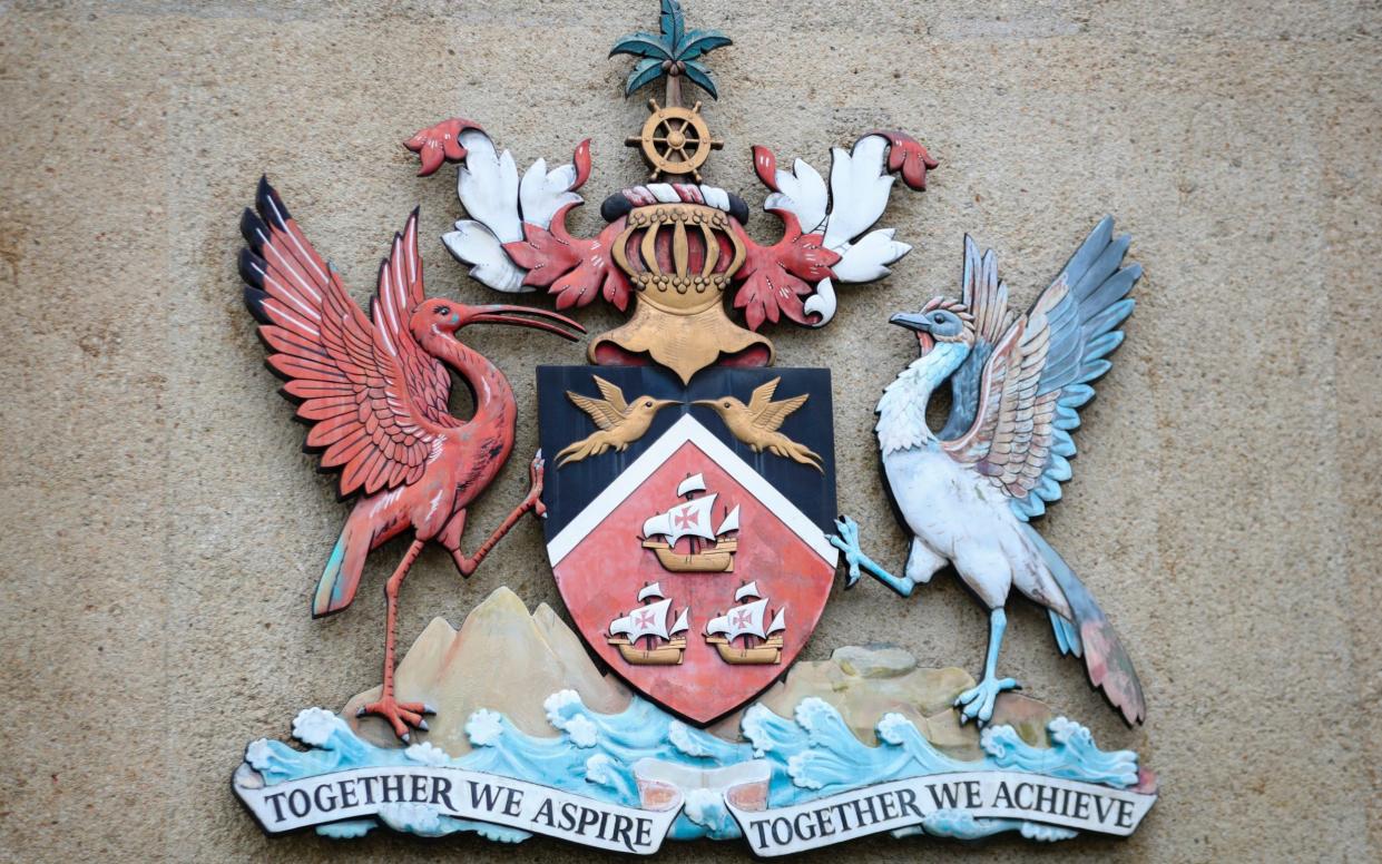 Trinidad and Tobago's coat of arms feature three of Columbus's ships