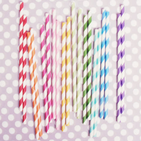 Striped Straws