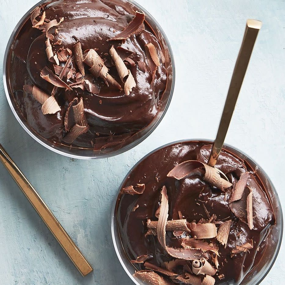 <p>We promise — you can't even taste the avocado in this plant-powered mousse.</p><p><a href="https://www.prevention.com/food-nutrition/recipes/a34774599/avocado-mousse-recipe/" rel="nofollow noopener" target="_blank" data-ylk="slk:Get the recipe from Prevention »;elm:context_link;itc:0;sec:content-canvas" class="link "><em>Get the recipe from Prevention »</em></a> </p>