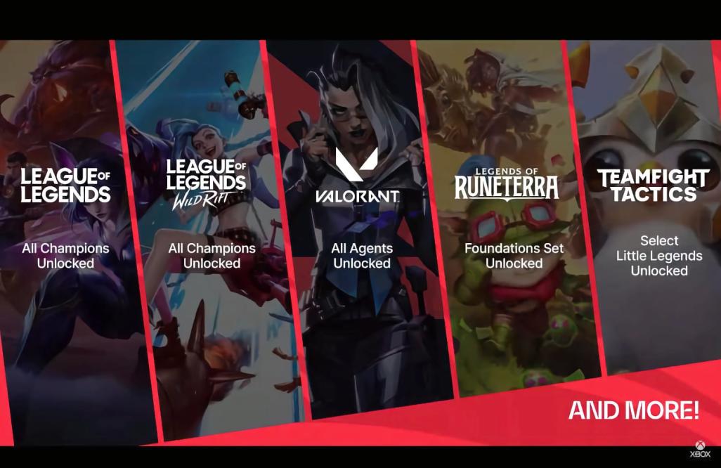 All 'League of Legends' and 'Valorant' characters will be free on Game Pass  starting next week