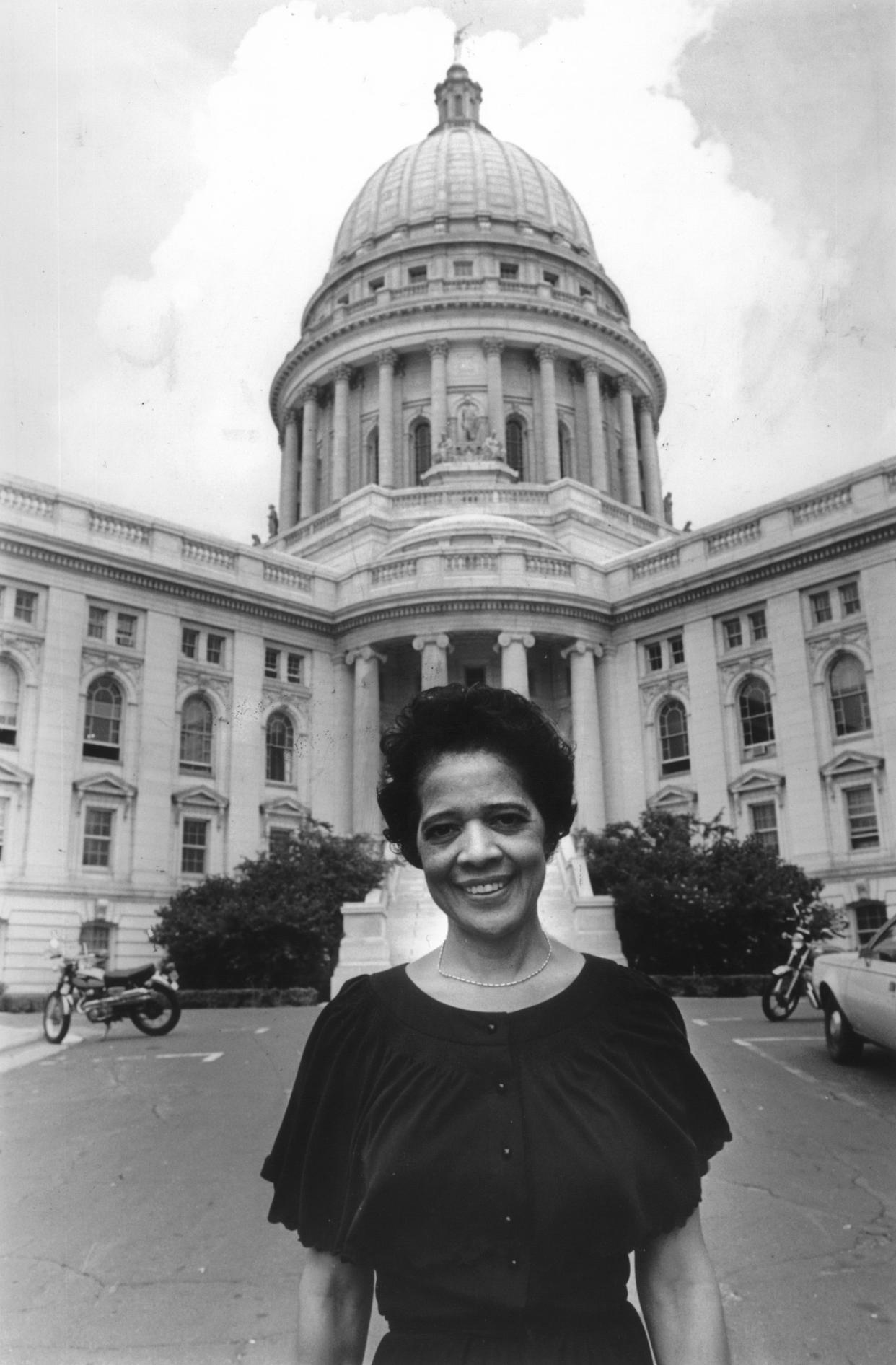 Vel Phillips, Wisconsin secretary of state, Sept. 27, 1979.