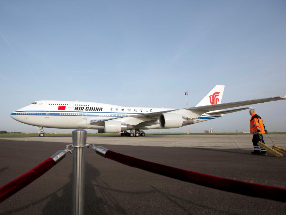 Boeing 747 China