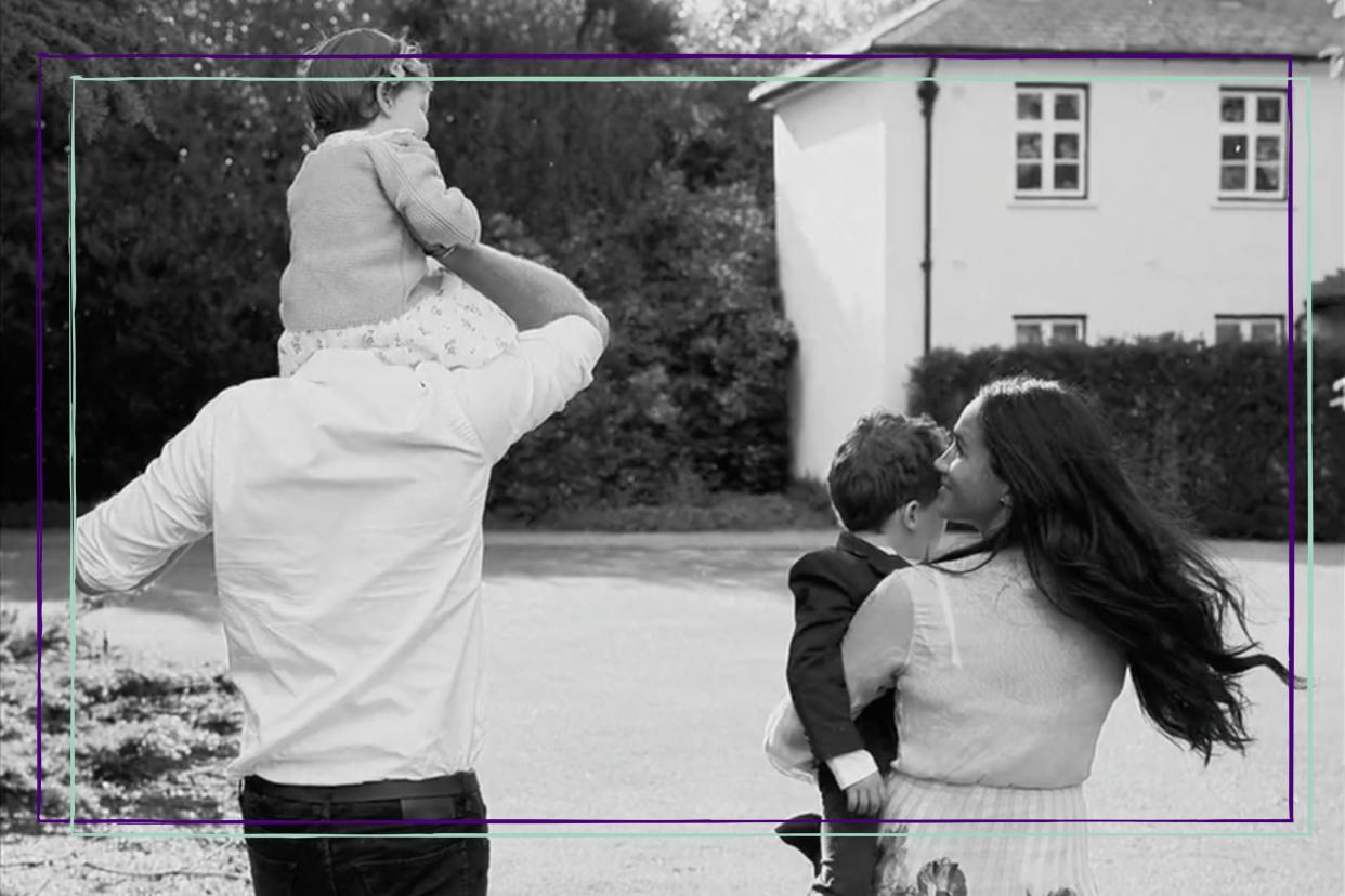  Prince Harry, Meghan Markle, Prince Archie and Princess Lilibet. 