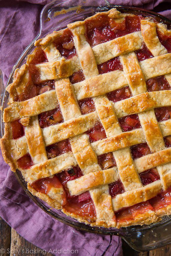 Strawberry-Rhubarb Pie