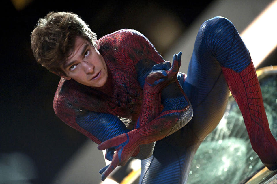 Andrew Garfield as Peter Parker in ‘The Amazing Spider-Man’ (2012) Real age at the time: 26 - Character age: 17