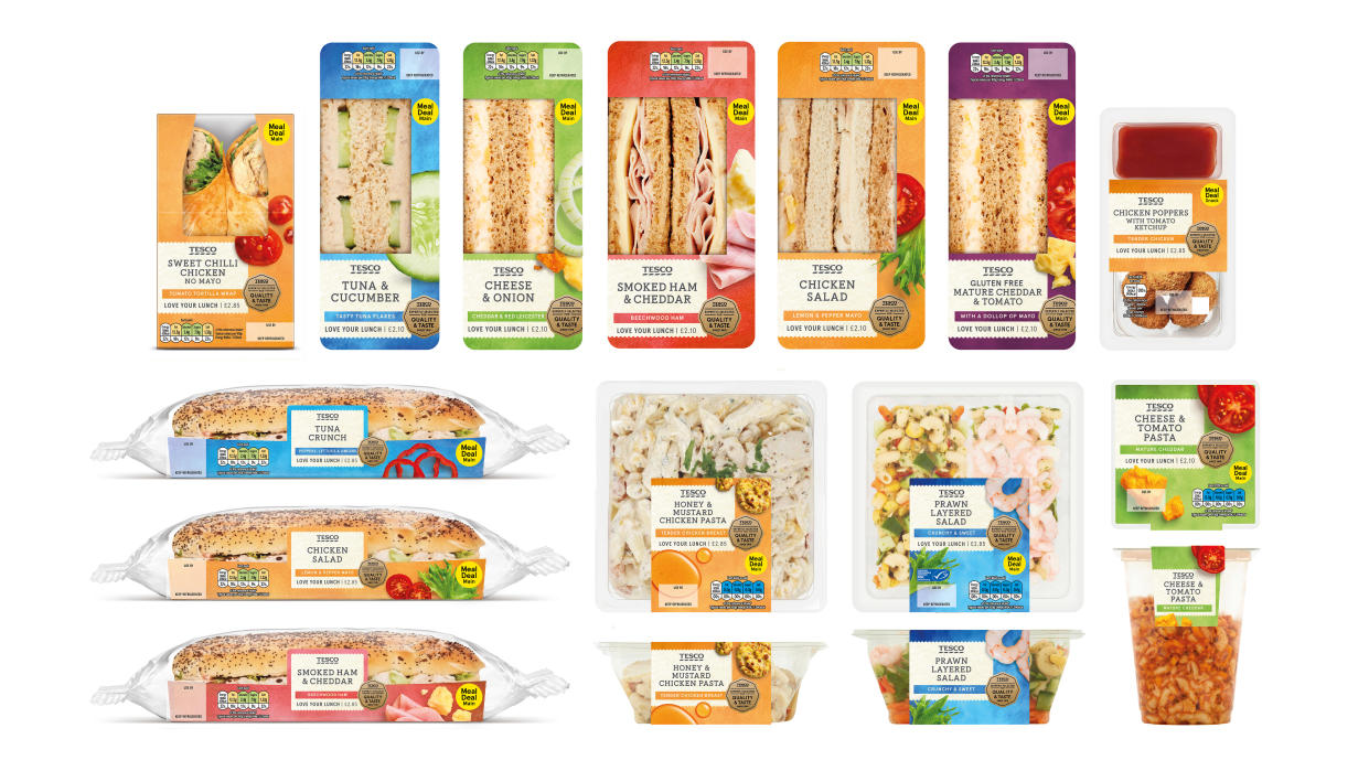 Tesco meal deal products