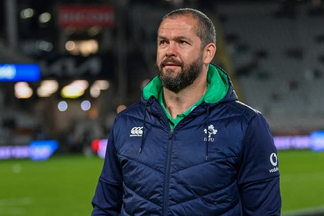 Ireland head coach Andy Farrell was left with plenty to ponder