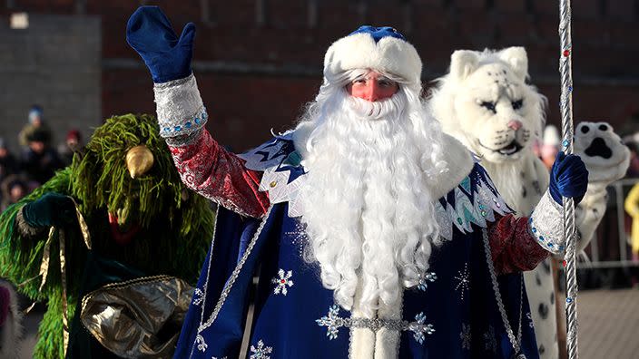 father frost in new year traditions