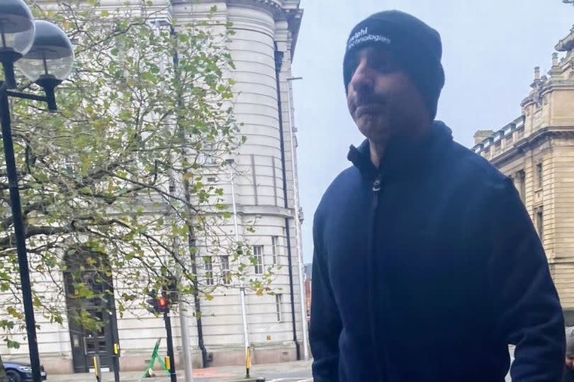 Majid Mahmood, pictured outside Hull Crown Court