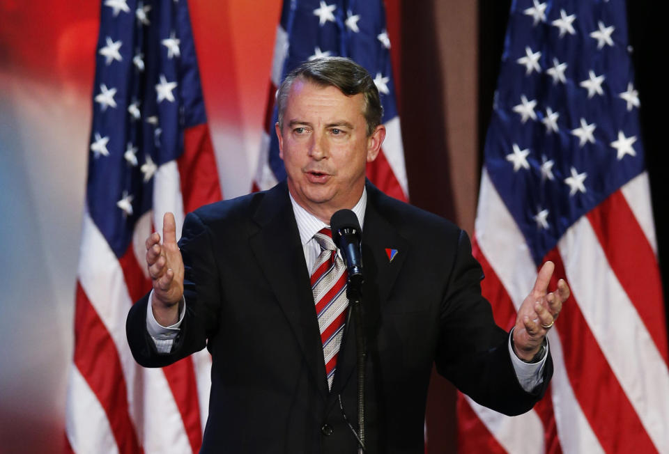 Ed Gillespie, Republican nominee for governor of Virginia, has made an immigration vote by Democrat Ralph Northam a central theme of his campaign. (Photo: Mike Segar / Reuters)