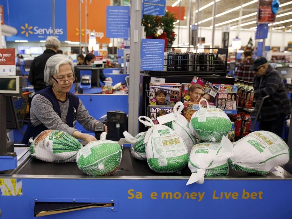 Inside A Wal-Mart Store Ahead Of Black Friday