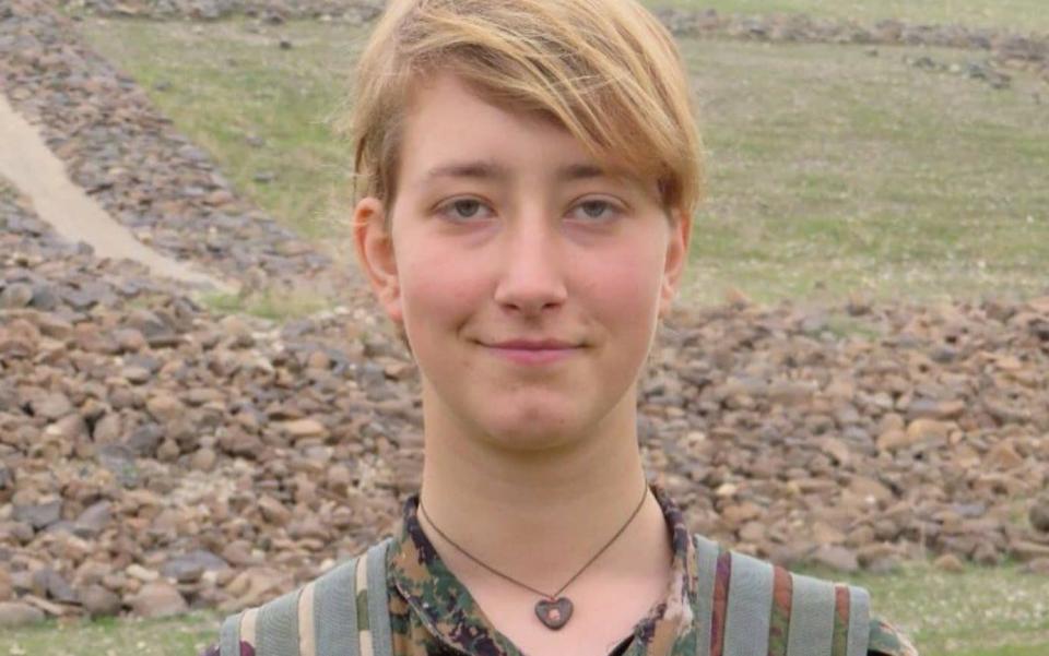 Anna Campbell was with the Kurdish Women's Protection Units, the YPJ - YPJ 