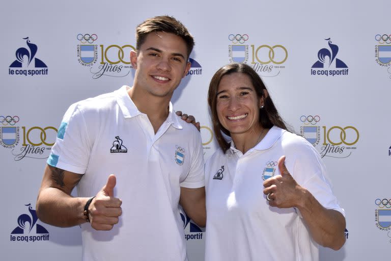 El rugbier Marcos Moneta y la palista Sabrina Ameghino, los abanderados argentinos en los Juegos Panamericanos Santiago 2023