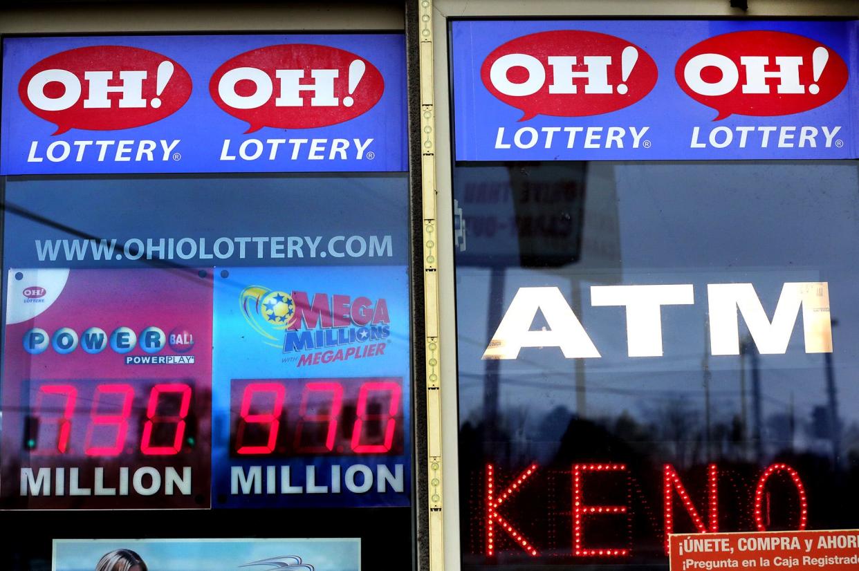 The former director of the Ohio Lottery Commission repeatedly declared his love to an employee in late-night text messages in the weeks before his retirement.