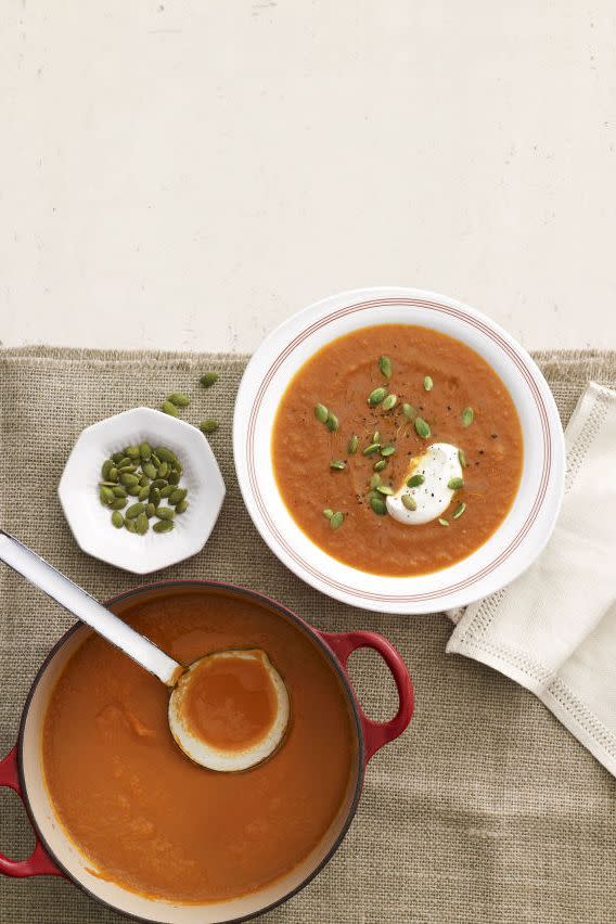 Moroccan Carrot Soup