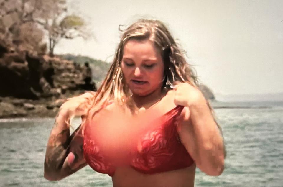 Heather Smith on 'Naked and Afraid: Castaways.'