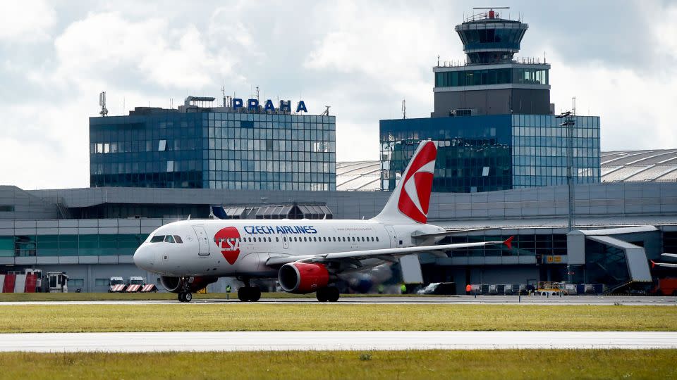 Czech Airlines, the national airline of the Czech Republic. - MICHAL CIZEK/AFP/Getty Images