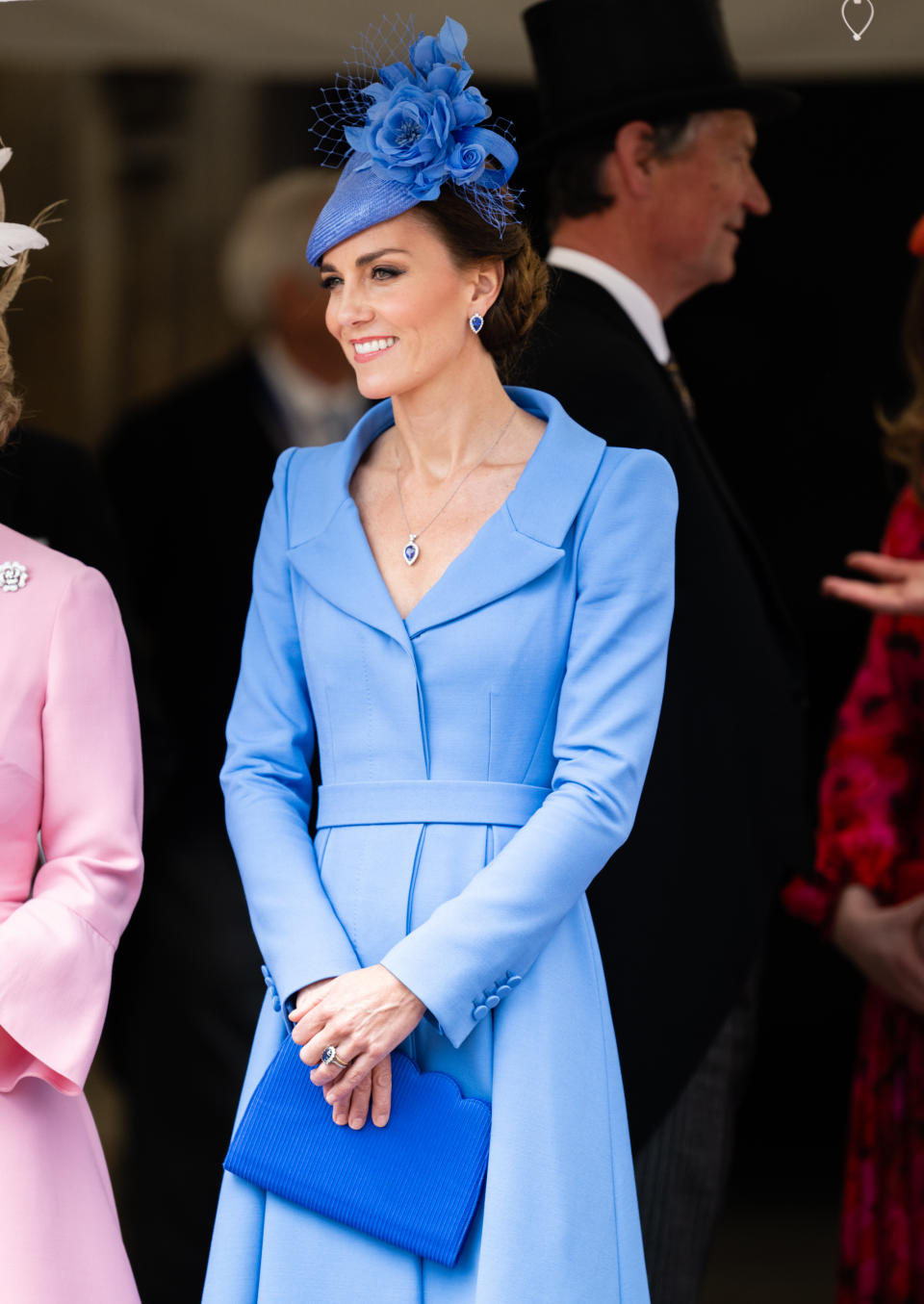 The Duchess of Cambridge at the Order of the Garter in Windsor. (Getty Images)