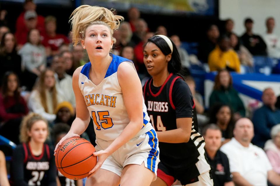 In addition to leading Northern Kentucky in scoring, Newport Central Catholic guard Caroline Eaglin's 23.7 points a is the 10th-best average in the state.