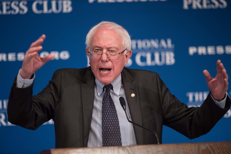 <p>"Despite the central role that undocumented workers play in our economy and in our daily lives, these workers are too often reviled by many for political gain and shunted into the shadows," Sanders said at the<a href="http://www.huffingtonpost.com/2015/06/19/bernie-sanders-immigration_n_7624086.html"> National Association of Latino Elected Officials conference</a>.</p>