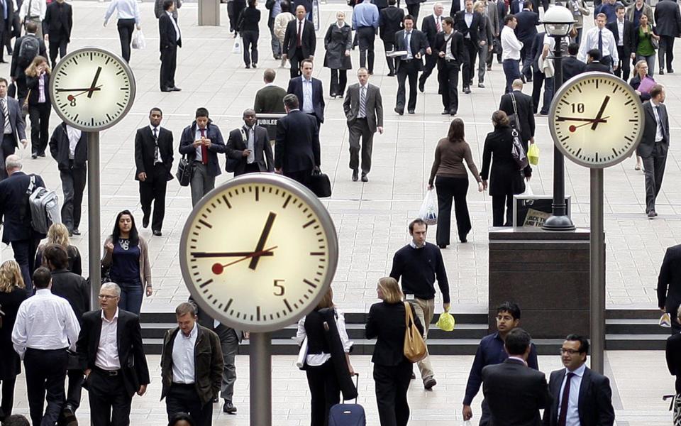 Nearly half (47pc) of City workers have suffered mental health problems at their current employer, research has shown - AFP