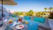 <p>In the midst of the Ria Formosa nature reserve with its pine woods, canals, marshes and islands, <a href="https://www.booking.com/hotel/pt/quinta-do-lago-country-club.en-gb.html?aid=2070929&label=best-hotels-algarve" rel="nofollow noopener" target="_blank" data-ylk="slk:Quinta Do Lago Country Club" class="link ">Quinta Do Lago Country Club</a> is part of an exclusive resort of Algarve hotels and villas loved by celebrities. </p><p>Accommodation comes in the form of light-flooded apartments with up to three bedrooms, and there are beachfront fish restaurants, a tennis centre and a lake-sports centre hosting sailing, windsurfing, kayaking and eco-tours along the Ria Formosa. This is also a great spot for some blissful solitude - perhaps hiking or running to the sound of seabirds above the long golden Atlantic beach.</p><p><a class="link " href="https://www.booking.com/hotel/pt/quinta-do-lago-country-club.en-gb.html?aid=2070929&label=best-hotels-algarve" rel="nofollow noopener" target="_blank" data-ylk="slk:CHECK AVAILABILITY">CHECK AVAILABILITY</a></p>