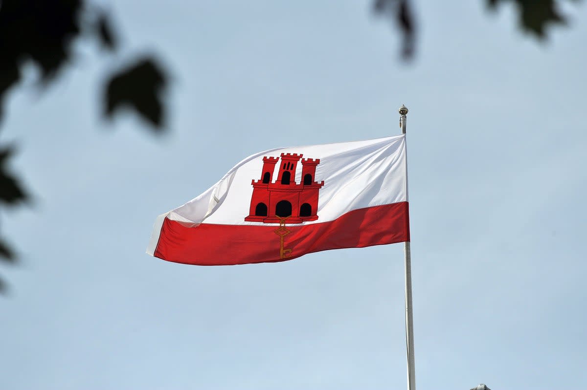 The flag of Gibraltar (Nick Ansell/PA) (PA Archive)