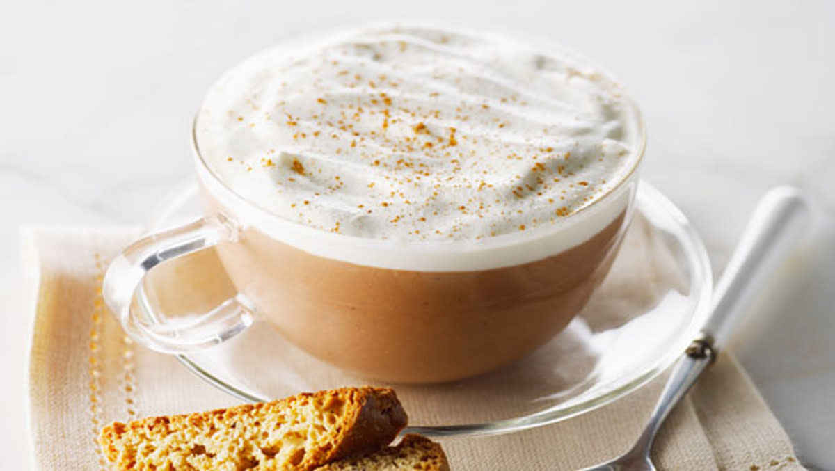 <p>California Walnuts</p><p>Tickle your loved one’s funny bone with a fun and tasty faux cappuccino that’s elegant enough to serve year-round. You’ll have them fooled but they won’t be disappointed.</p><p><strong>Get the Recipe: <a href="/26662/californiawalnuts/april-fools-cappuccino/" data-ylk="slk:April Fool's Cappuccino;elm:context_link;itc:0;sec:content-canvas" class="link rapid-noclick-resp">April Fool's Cappuccino</a></strong></p>