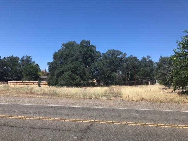 Vacant land on Victor Avenue in Redding on July 1.