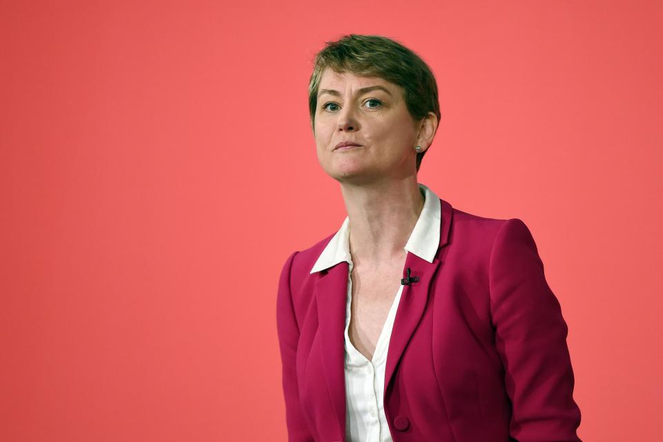 Yvette Cooper was critical of Mr Johnson (Picture: PA)