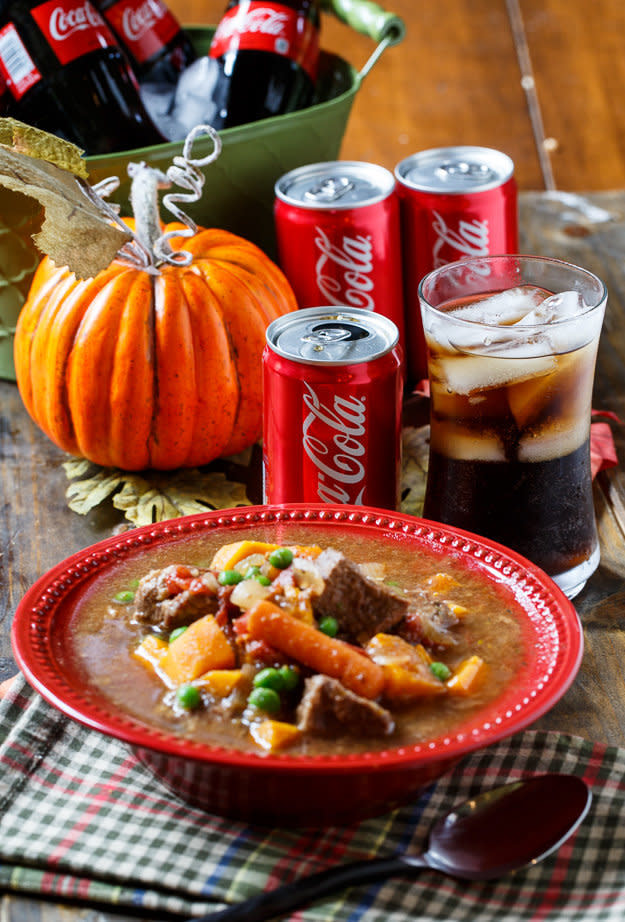 <strong>Get the <a href="http://spicysouthernkitchen.com/slow-cooker-beef-stew-with-coke/">Slow Cooker Beef Stew with Coke recipe</a>&nbsp;from Spicy Southern Kitchen</strong>