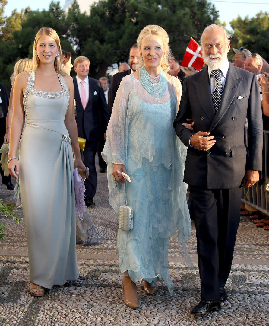 Lady Gabriella Windsor photographed alongside her parents in 2010 [Photo: Getty]