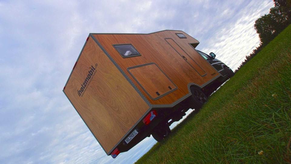 Holzmobil的露營車簡直像是有輪小木屋 