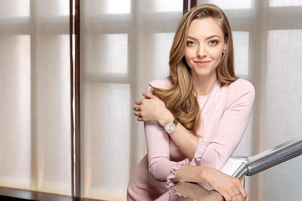 One to watch: Amanda Seyfried in Jaeger-LeCoultre (Fabrice Dall’Anese)