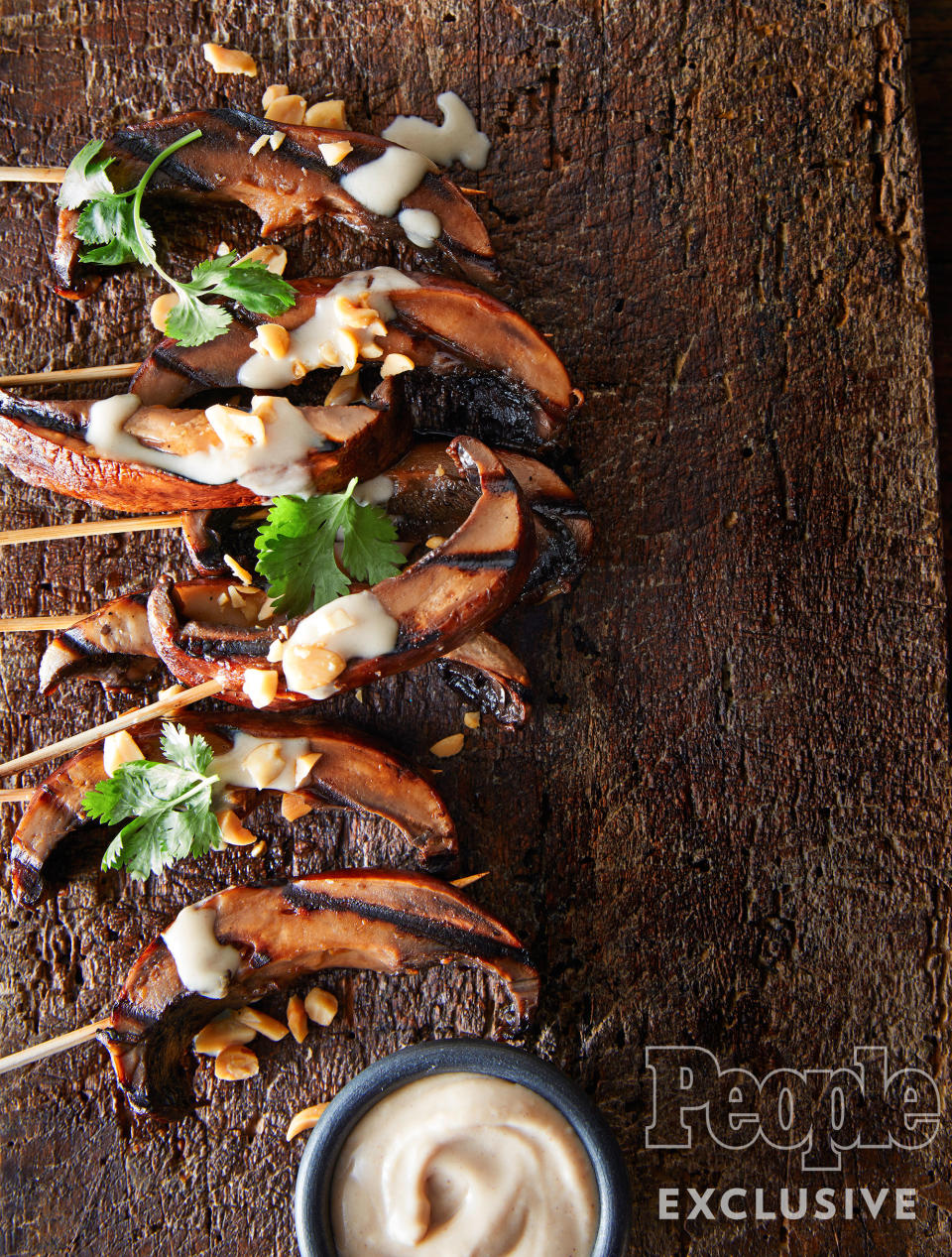 PORTOBELLO MUSHROOM SATAY