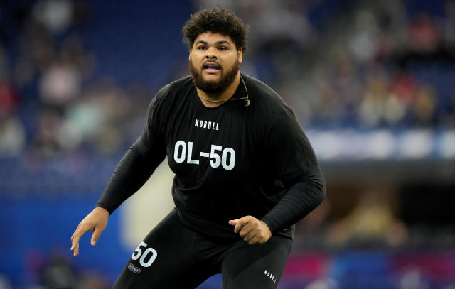 2023 NFL scouting combine: Darnell Wright by the numbers