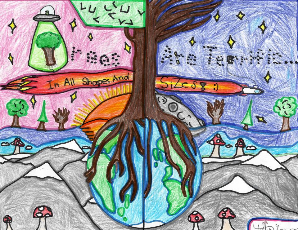 Sioux Falls fifth-grader Carter Rosse designed the winning poster for the 2022 South Dakota Arbor Day Poster Contest.