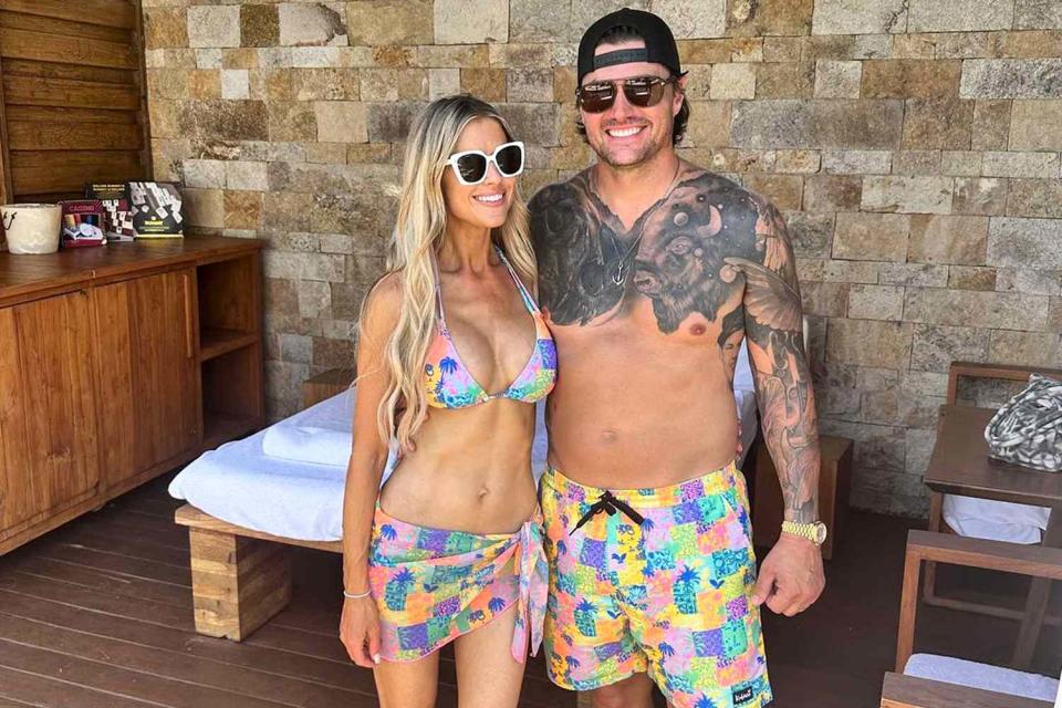 Christina Hall Sports a Colorful Bikini as She Celebrates 'Birthday