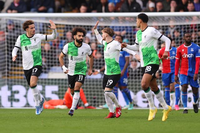 Liverpool tropeça e fica apenas no empate contra o Crystal Palace no Inglês  - Gazeta Esportiva